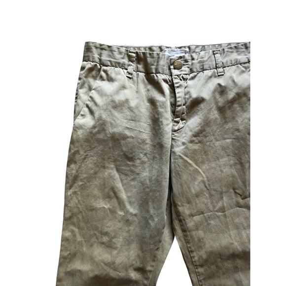 Current Elliot Green Camo Print Pants 29 Womens Mid Rise Skinny Leg Bottoms - Picture 2 of 7